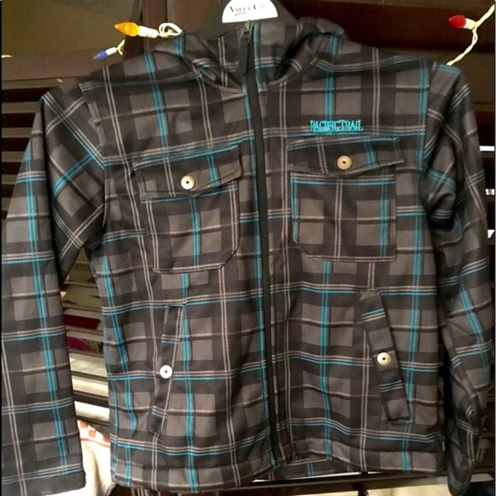 Pacific Trail lined hooded lightweight jacket